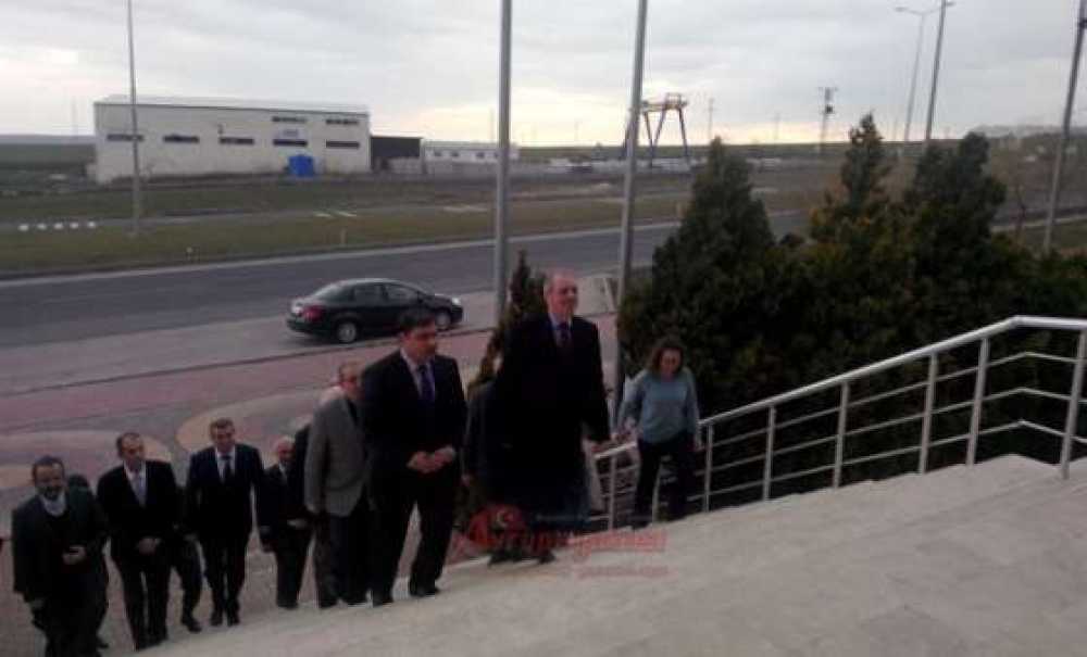 Tekirdağ Valisi Enver Salihoğlu Ergene`yi Ziyaret Etti