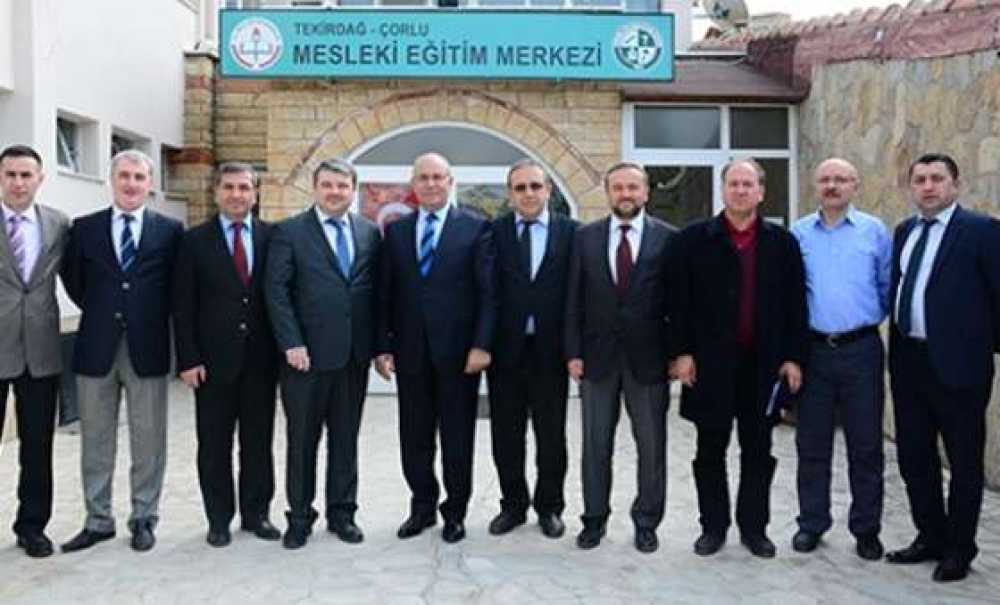 Mesleki Eğitim Merkezi Ve Çorlu Tso`dan Yetki Belgesi Toplantısı