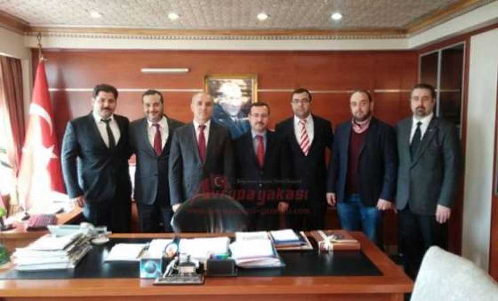 İştrak`dan Kaymakam Kılıç`a Ziyaret