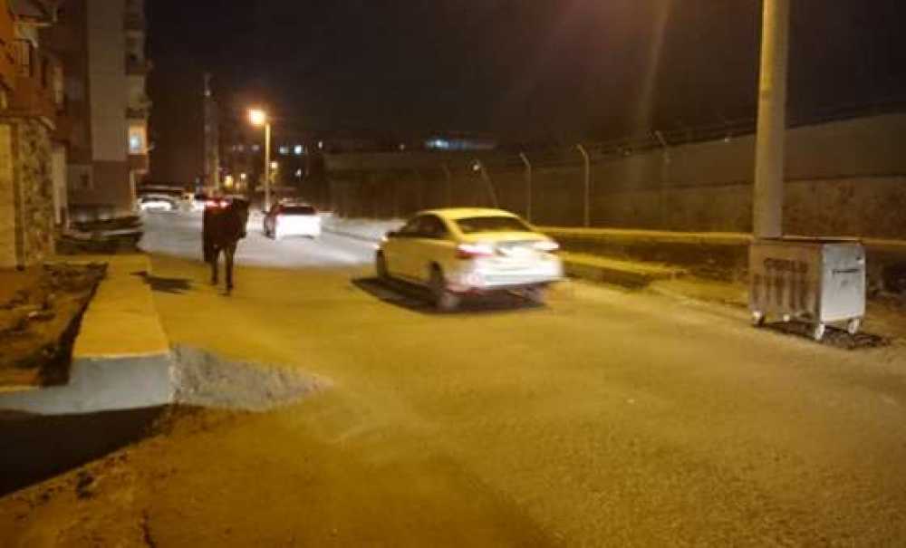 Başıboş At Trafiği Tehlikeye Düşürdü