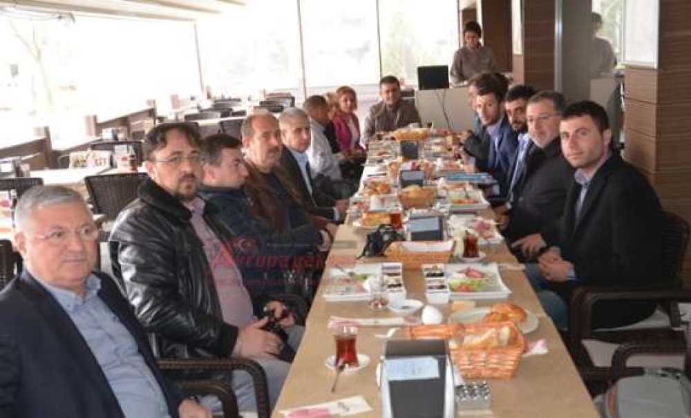 Ak Parti Ergene Basınla Buluştu