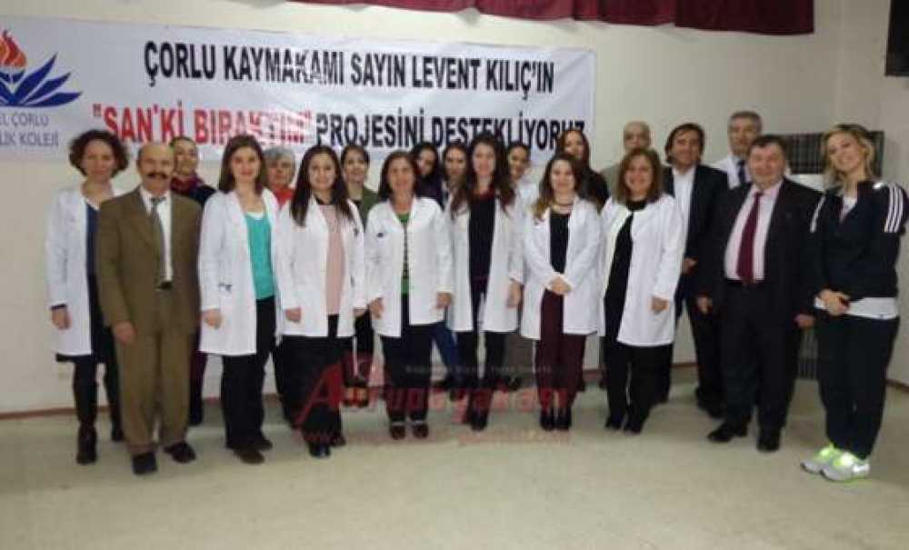 ‘San Ki Bıraktım' Projesine Öğretmenlerden Tam Destek