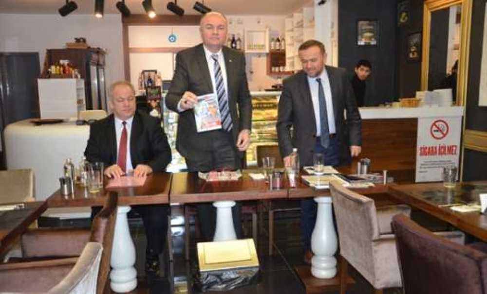 Ak Parti Çorlu İlçe Teşkilatı`ndan Ünal Baysan`a 1. Dönem Karnesi “Ünal Baysan Sınıfta Kaldı”