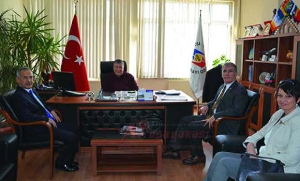 Halkbank Yöneticilerinden Çorlu Tso Başkanı Sülün`e Ziyaret