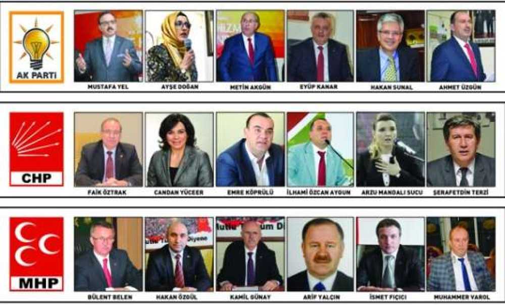 Tekirdağ Milletvekili Adayları Belli Oldu