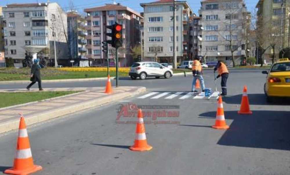 Yaya Geçitlerine Boyama