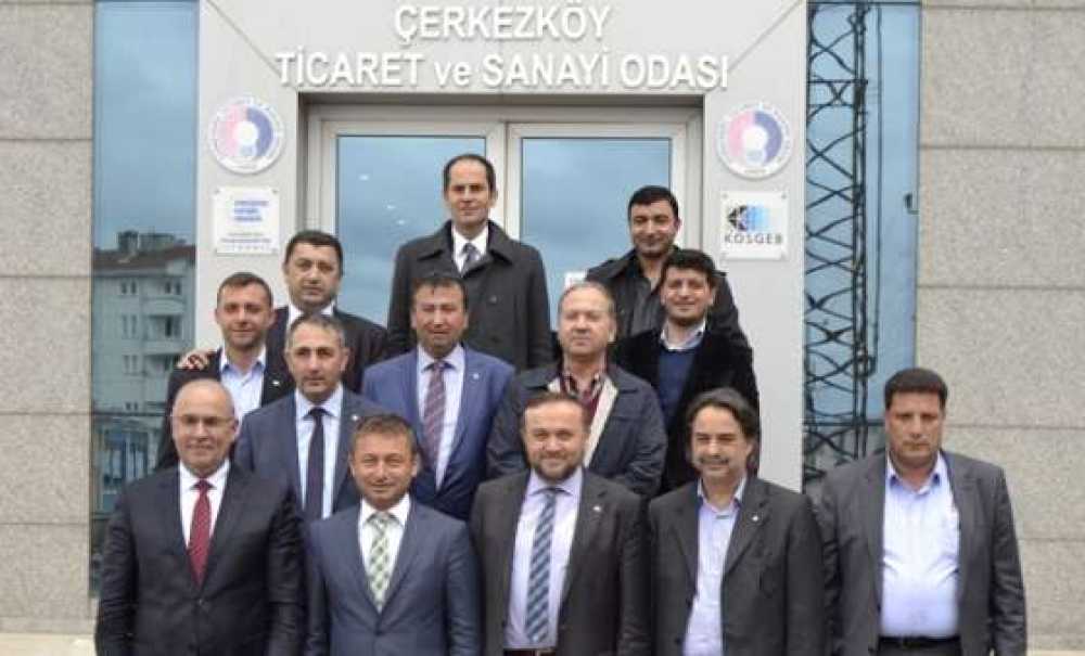 Çorlu Tso`dan Çerkezköy Tso`ya Ziyaret