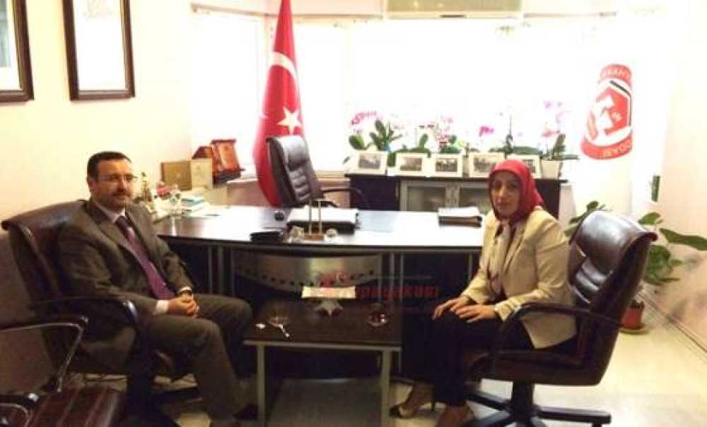 Başsavcı Korkmaz'dan Kahveciler Odasına Ziyaret