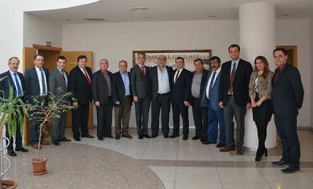 Çorlu Tso Yöneticileri Çanakkale Tso`nun 100. Yıl Organizasyonuna Katıldı