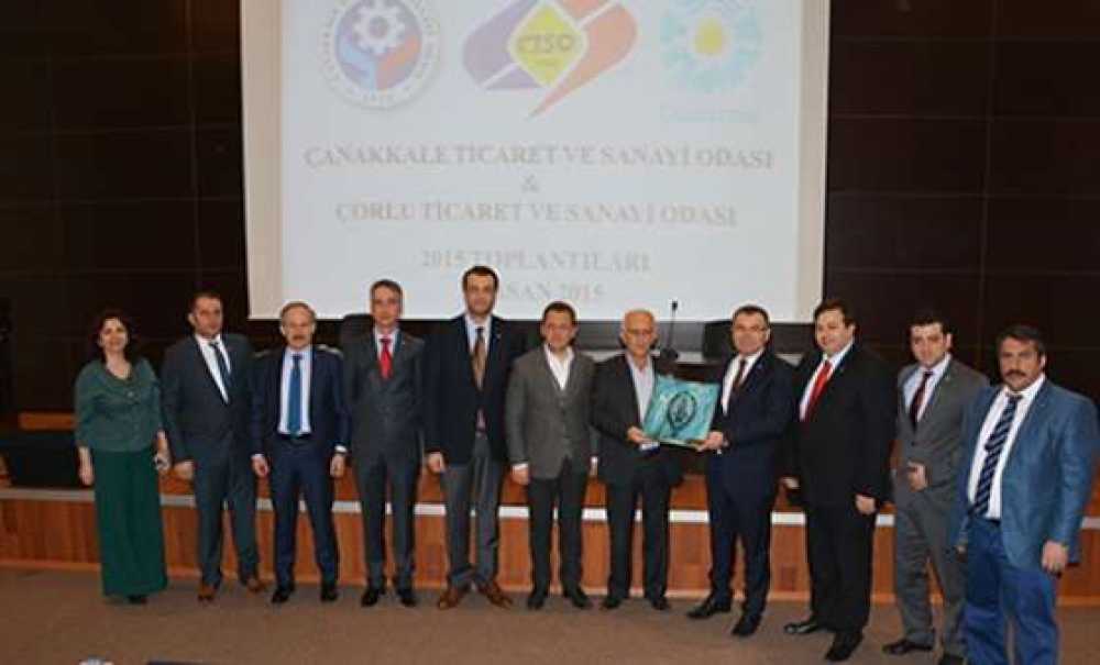 Çorlu Tso Yöneticileri Çanakkale Tso`nun 100. Yıl Organizasyonuna Katıldı