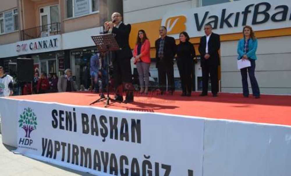 Hdp Açıkhavada Adaylarını Tanıttı