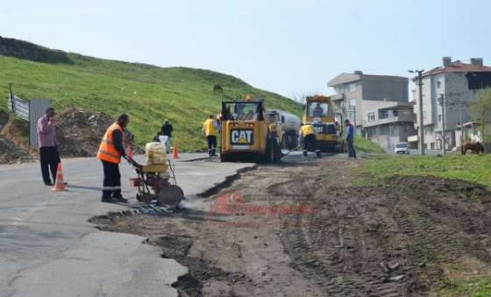 Çorlu Belediyesi Asfalt Sezonunu Açtı