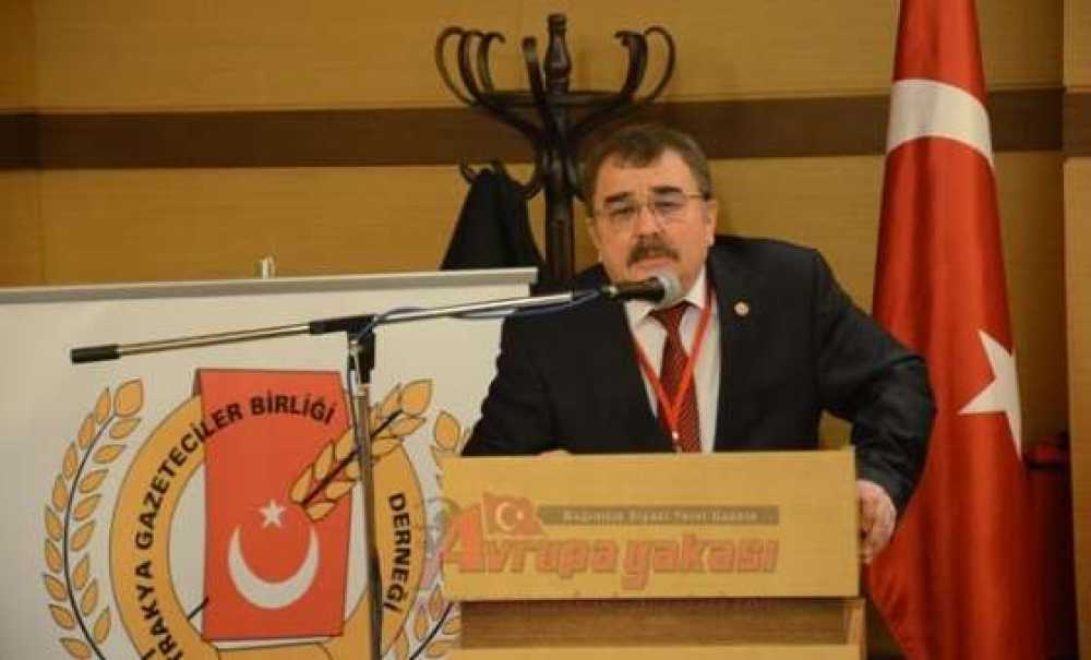 Tekirdağ Gazeteciler Birliği Derneği Başkanı Naci Akyazı Oldu