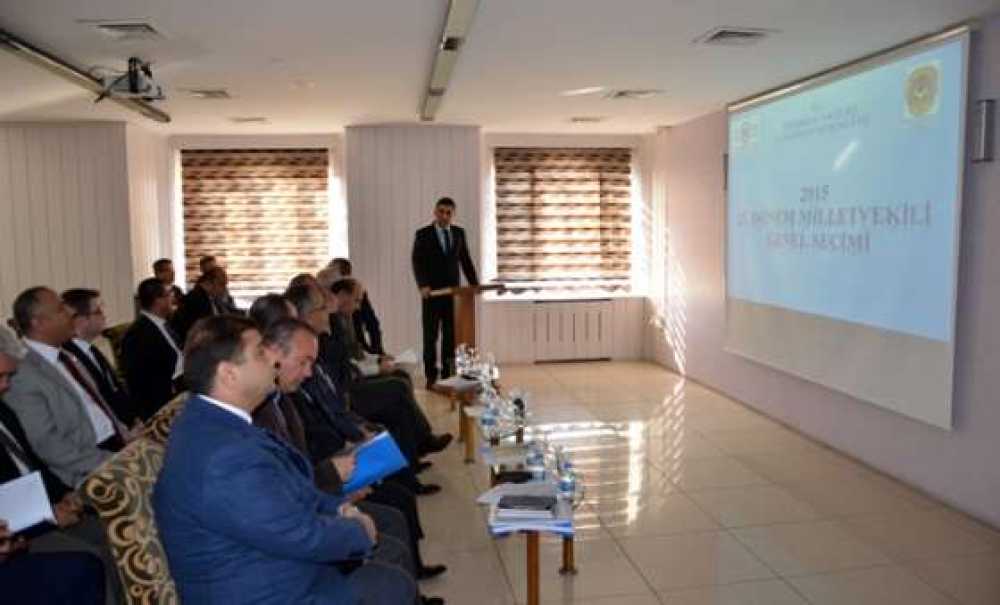 Seçim Güvenliği Toplantısı Vali Salihoğlu Başkanlığında Yapıldı