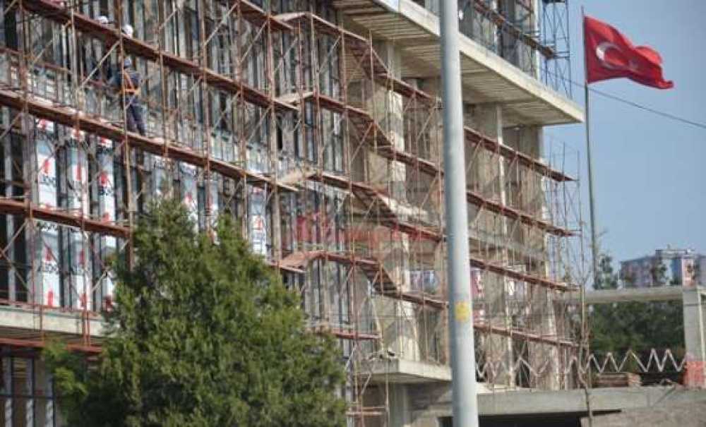 Çorlu Tso`nun Yeni Hizmet Binası Tamamlanma Aşamasında