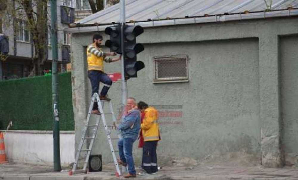 Sinyalizasyonlar Bakıma Alındı