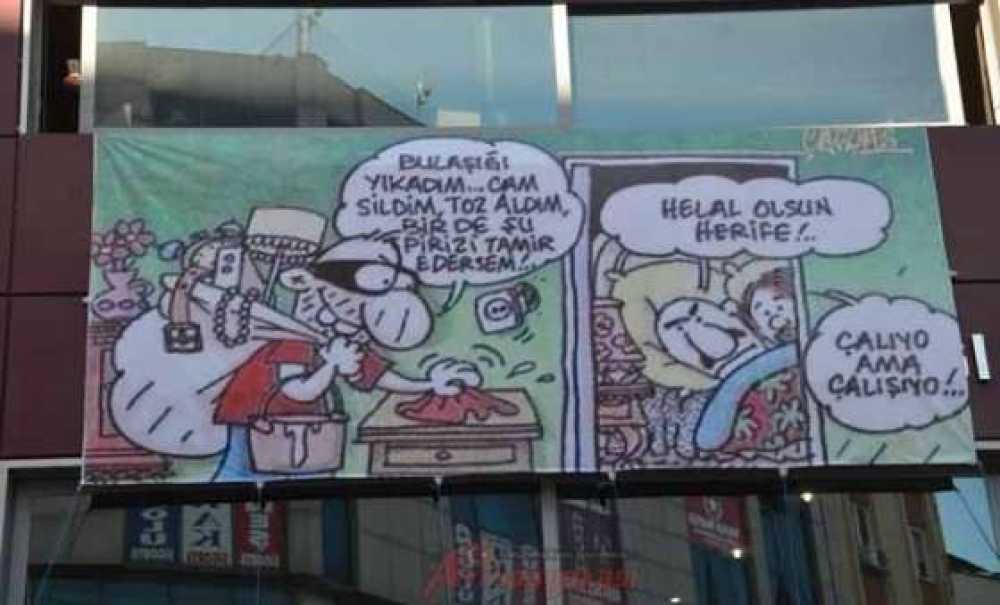 Mhp'den Karikatürlü İletişim