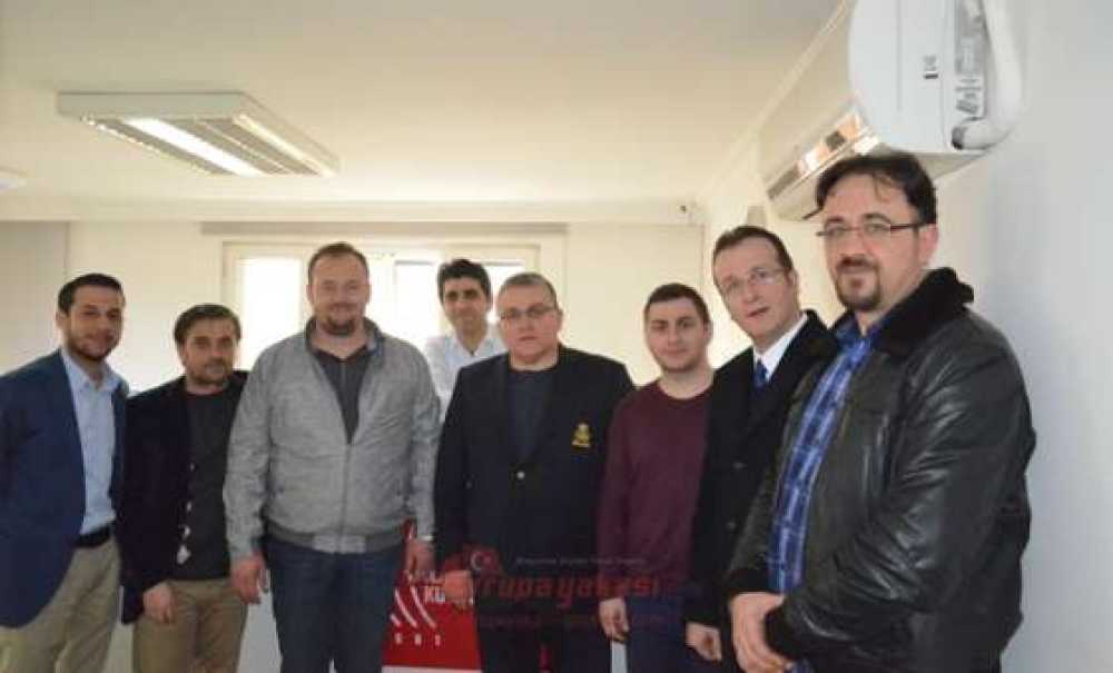 Çorlu Gazeteciler Derneği'nden Bik'e Ziyaret