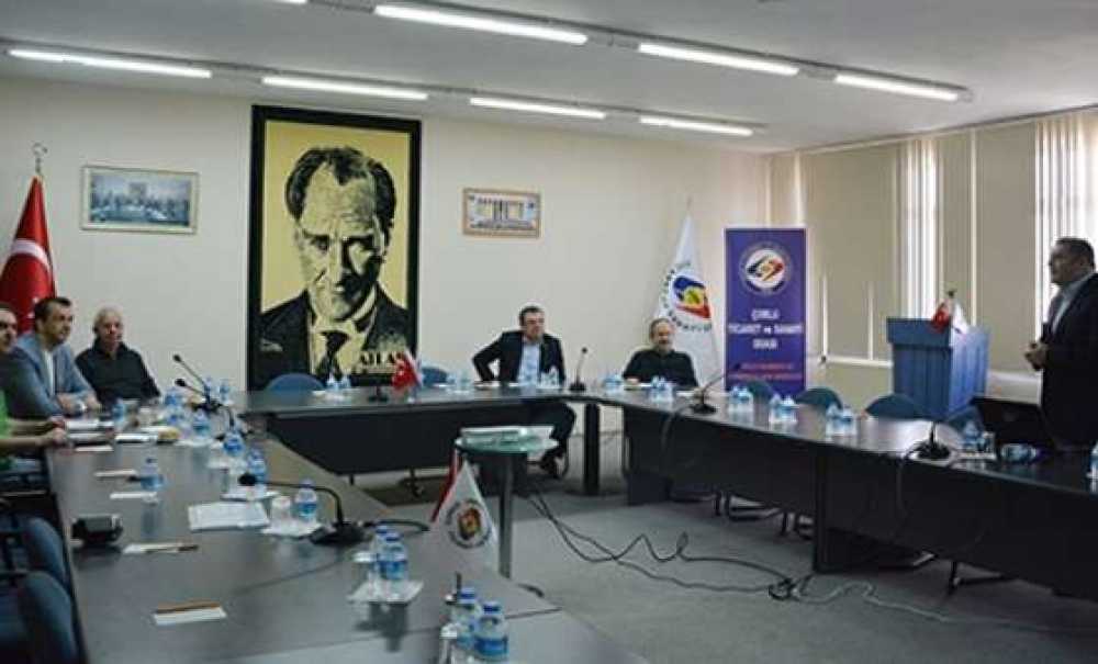 Çorlu Tso Personeline Kurumsal Yönetim İlkeleri Eğitimi