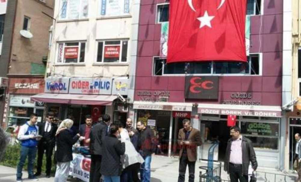 Mhp Çorlu İlçe Teşkilatı Kandil Simidi Dağıttı
