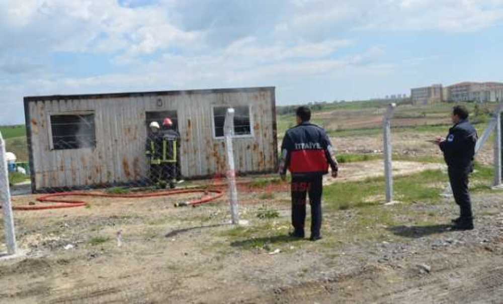 Konteynır Yangını Korkuttu