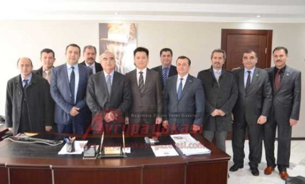 Başkonsolos Arstanbaev'den Başkan Baysan'a Ziyaret