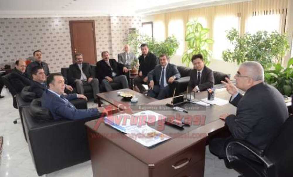 Başkonsolos Arstanbaev'den Başkan Baysan'a Ziyaret