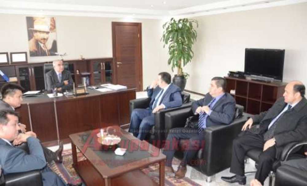 Başkonsolos Arstanbaev'den Başkan Baysan'a Ziyaret