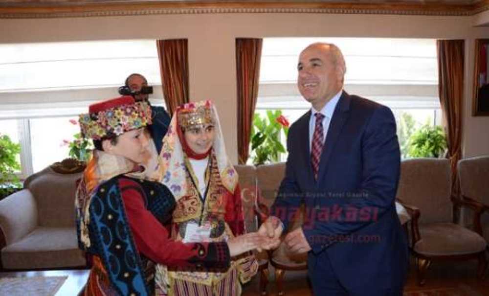 Misafir Öğrencilerden Çorlu Protokolüne Ziyaret