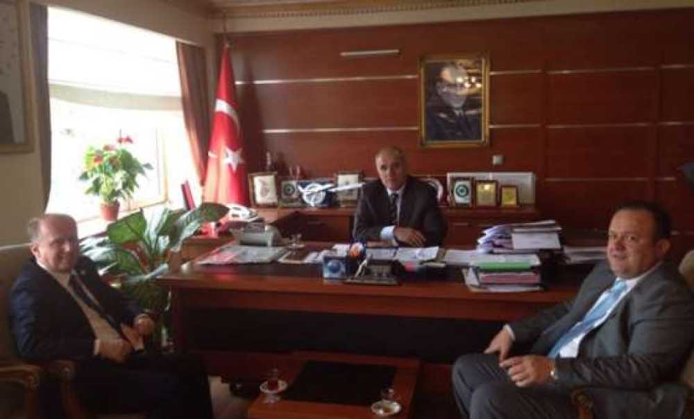 Yeşilay'dan Kaymakam Kılıç'a Ziyaret