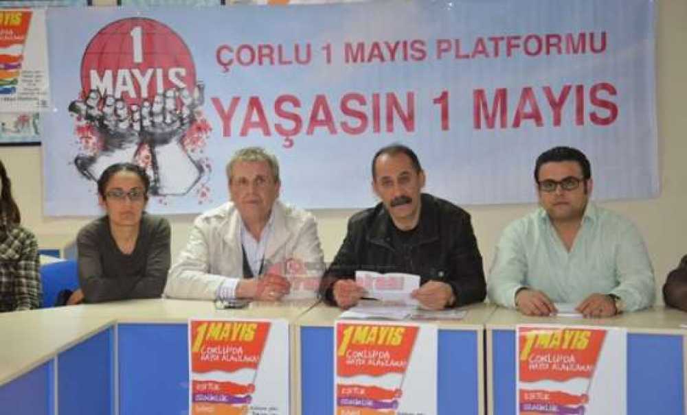 1 Mayıs Platformundan Basın Açıklaması