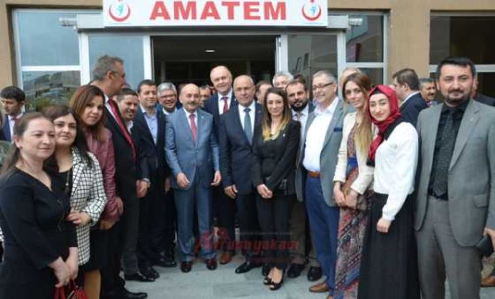 Amatem Ve Kvc'yi Bakan Müezzinoğlu Açtı