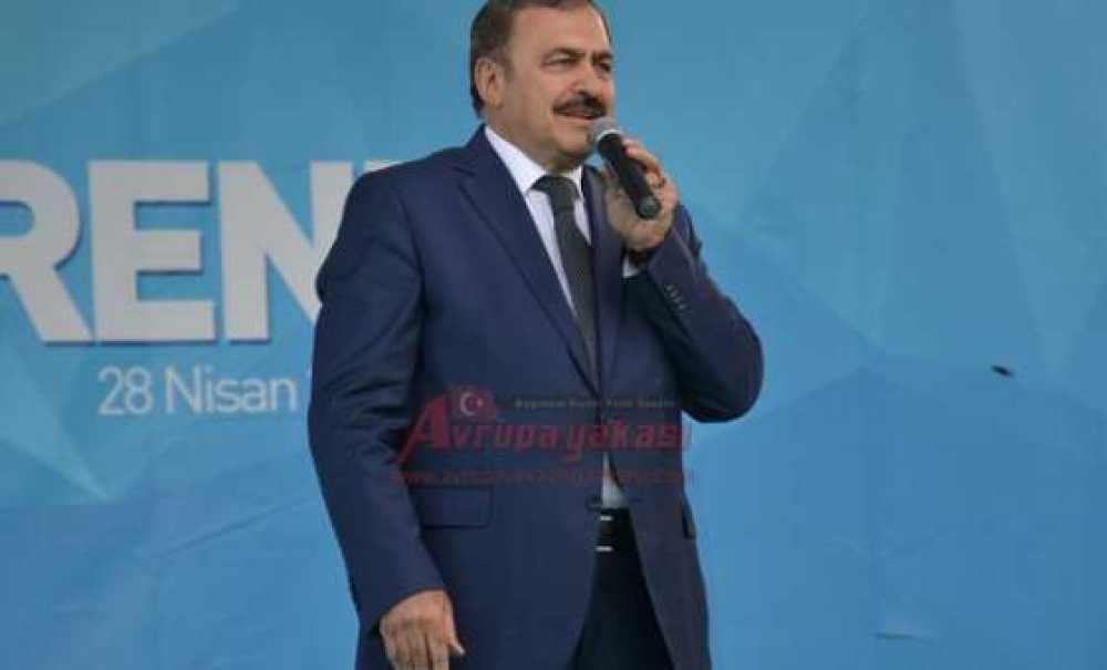 Orman Ve Su İşleri Bakanı Prof. Dr. Veysel Eroğlu Çorlu`da