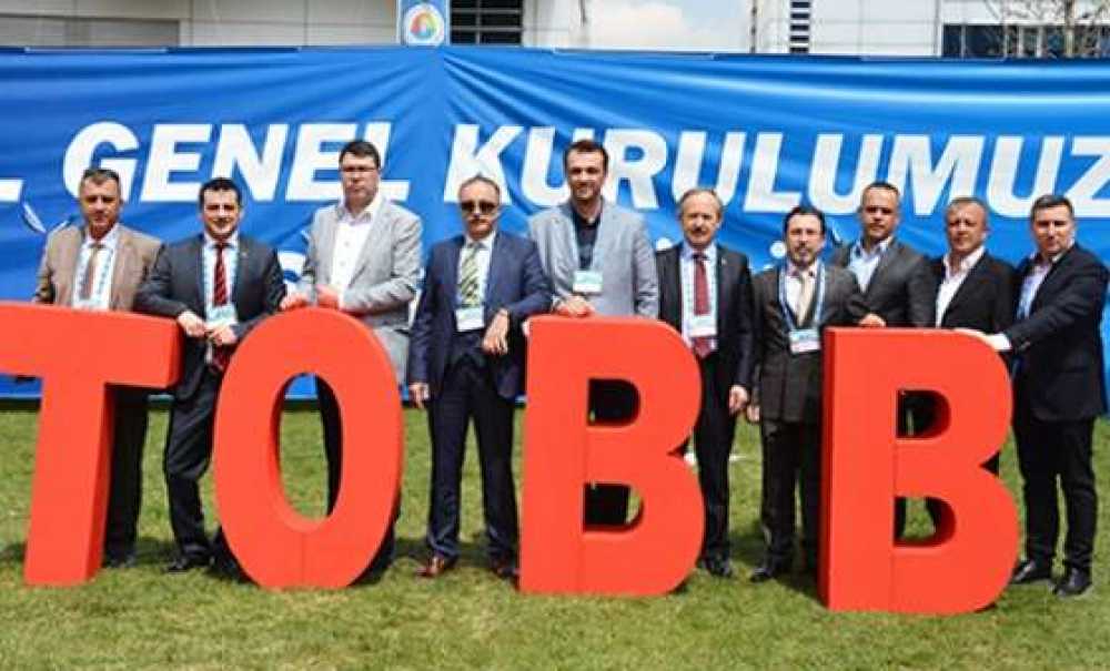 Çorlu Tso Heyeti Tobb`ın Genel Kurulu`na Katıldı