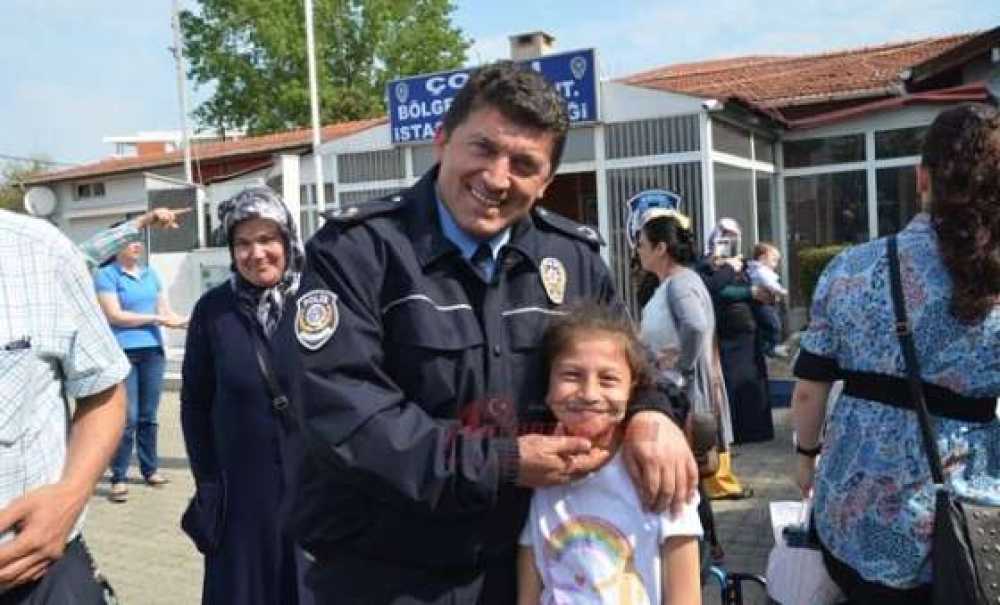 Özel Çocuklardan Bölge Trafik Denetleme İstasyon Amirliği'ne Ziyaret