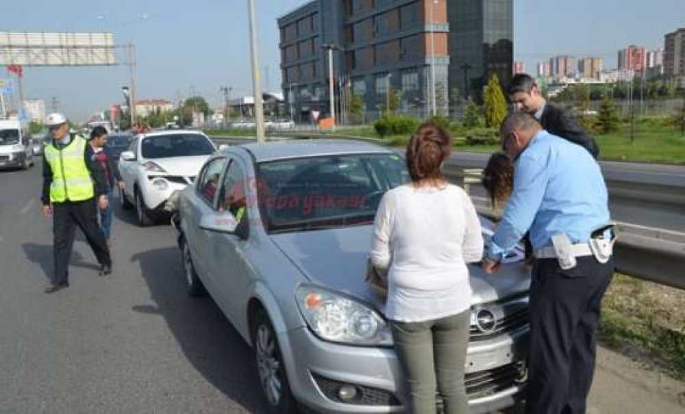 Çorlu'da Zincirleme Trafik Kazası
