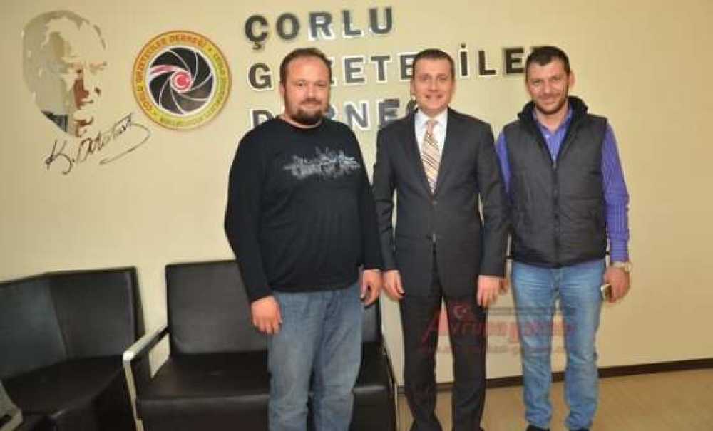 Bahçeşehir Koleji'nden Çorlu Gazeteciler Derneği'ne Ziyaret