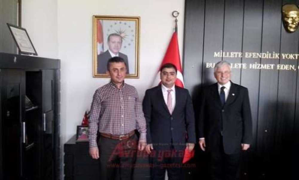 Ak Partili Akbulut`tan Kaymakam Kızıltoprak`a Ziyaret