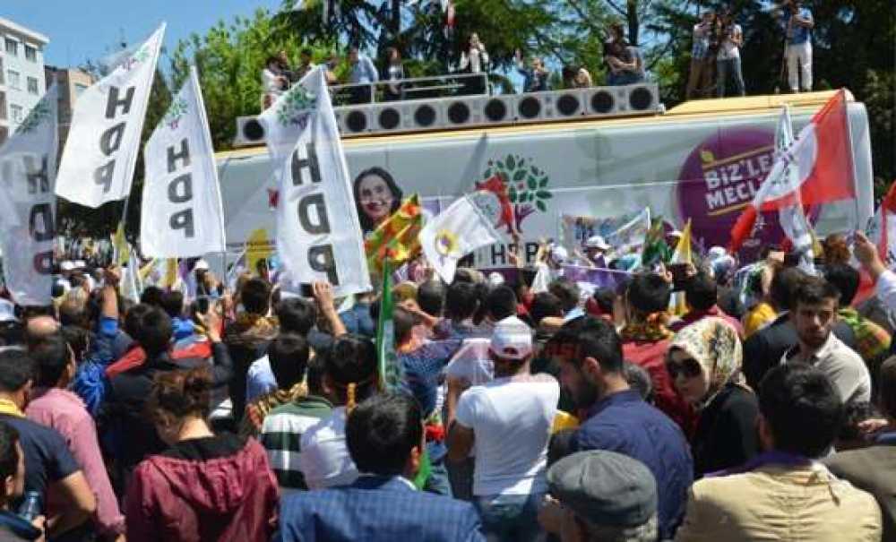 Hdp Eş Genel Başkanı Figen Yüksekdağ Çorlu`da