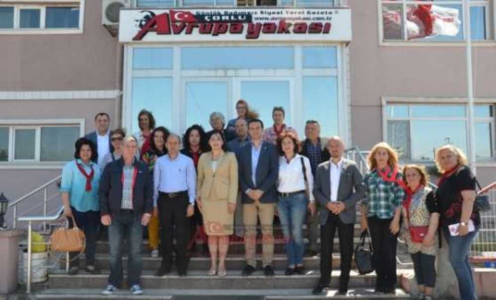 Chp Tekirdağ Milletvekili Candan Yüceer'den Gazetemize Ziyaret