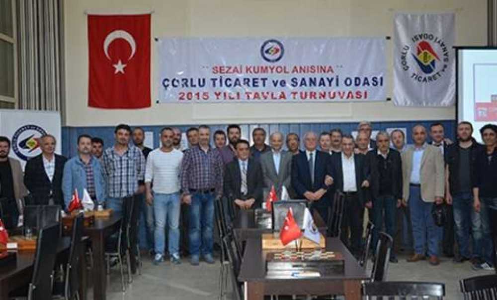 Sezai Kumyol Anısına Tavla Turnuvası Düzenlendi