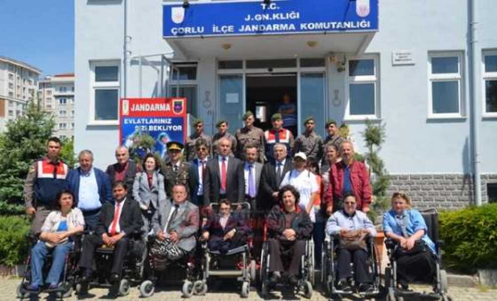 Çorlu Jandarma Komutanlığına Engelli Asansörü