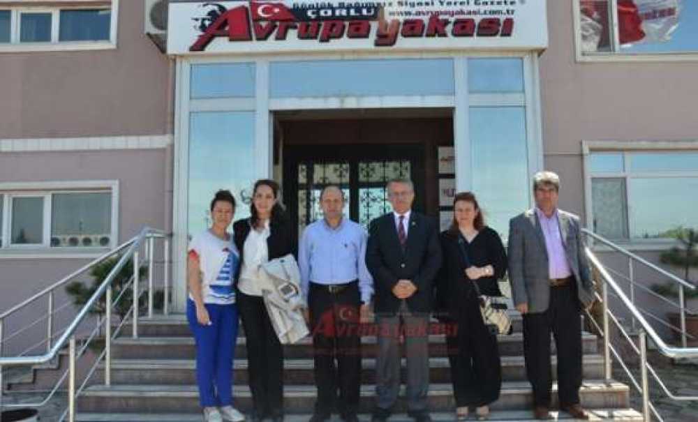 Mhp Tekirdağ Milletvekili Bülent Belen'den Gazetemize Ziyaret