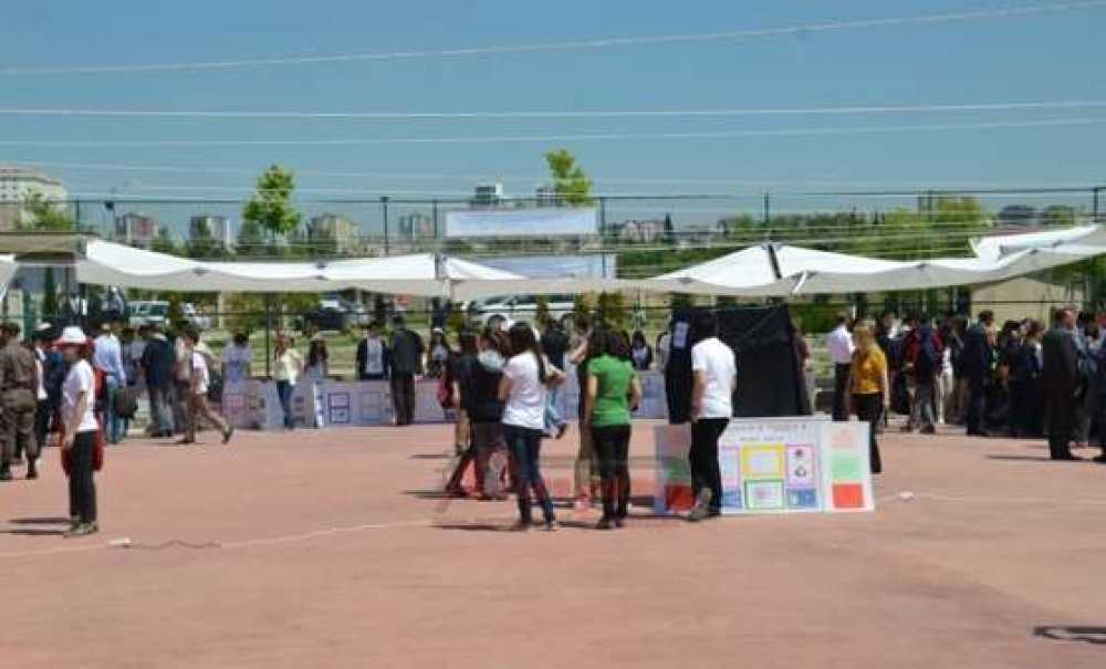 Çorlu İmkb Fen Lisesi`nden Tubitak Fuarı