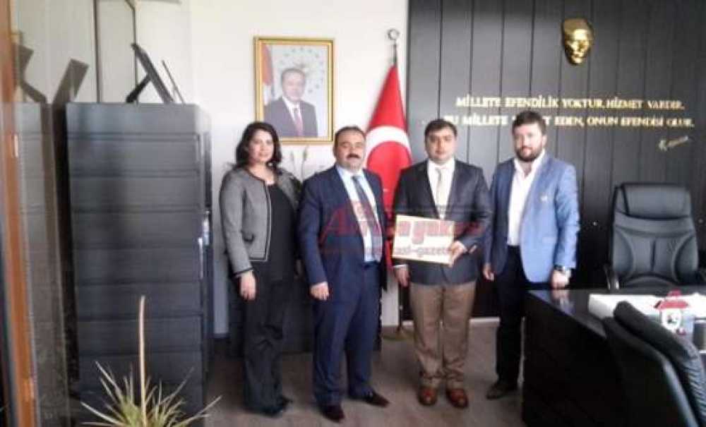 Müsiad Tekirdağ Şubesi`nden Kaymakam Kızıltoprak`a Ziyaret