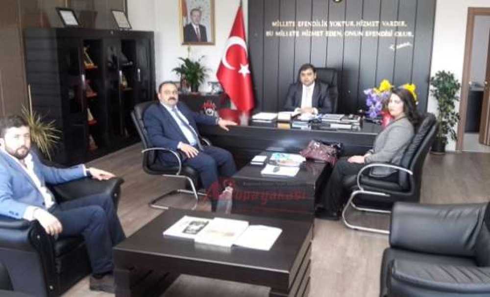 Müsiad Tekirdağ Şubesi`nden Kaymakam Kızıltoprak`a Ziyaret