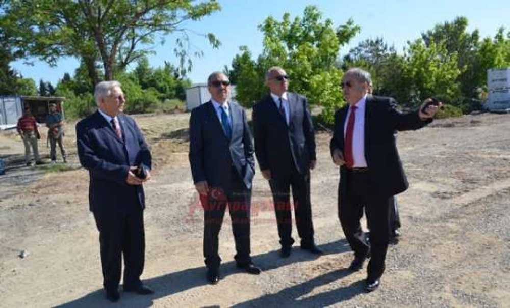 Vali Salihoğlu Endüstri Meslek Lisesi İnşaatını İnceledi