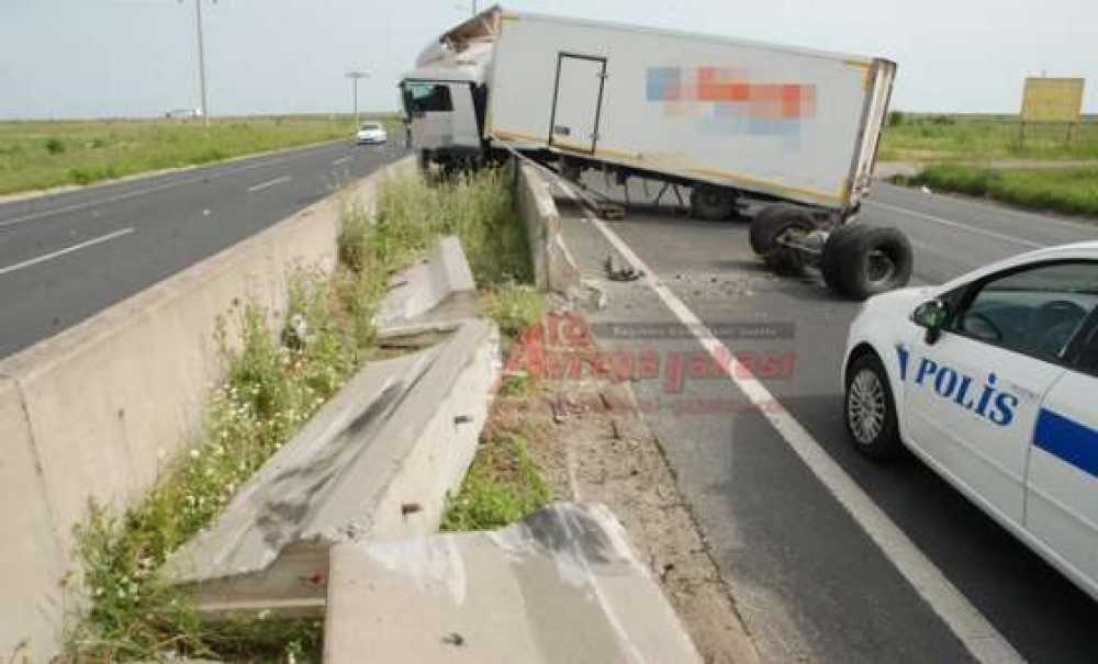 Çorlu`da Kaza 1 Yaralı