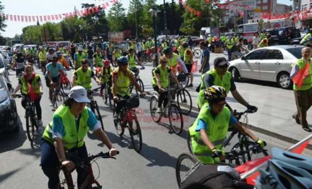 Çorlu Bisiklete Biniyor