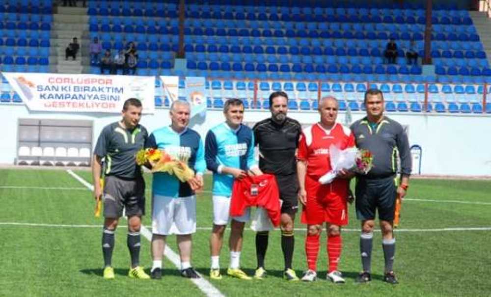 Çorlu Veteranları İstanbul Takımını Konuk Etti